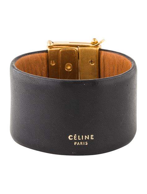 celine leather bracelet|Celine bracelets for sale.